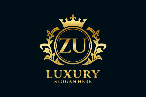 首祖字母皇家豪华标志模板中图片下载