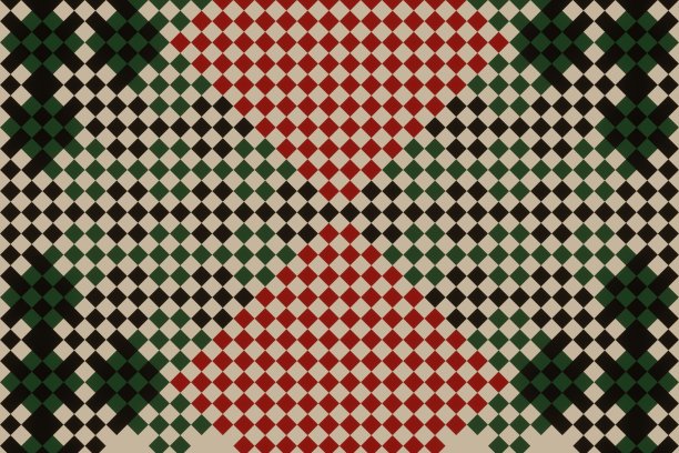 无缝民族旋转重复织物和瓷砖设计，美丽的几何装饰民族风格的边界设计，趋势，纹理，菱形图案，碎花图案，窗玻璃，峡谷，马德拉斯图案图片下载