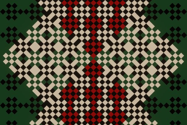 无缝民族旋转重复织物和瓷砖设计，美丽的几何装饰民族风格的边界设计，趋势，纹理，菱形图案，碎花图案，窗玻璃，峡谷，马德拉斯图案图片下载