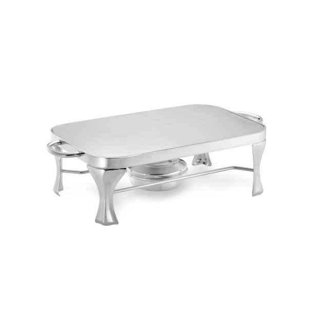 花哨的银色波纹带扩散板，孤立在白色上图片下载