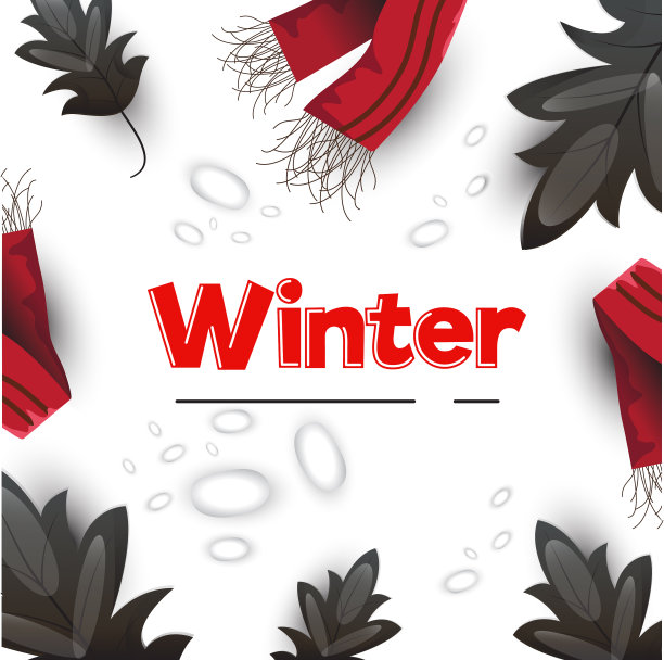 冬天横幅艺术图片下载