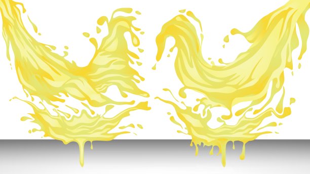 食用油和机油混合在一起洒在地板上图片下载