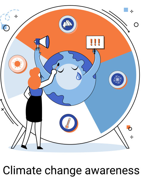 改变气候意识比喻拯救地球图片下载