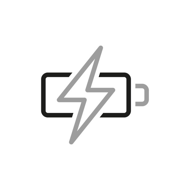 简单的汽车充电站相关矢量线图标。包含电池充电图标。矢量插图。图片下载