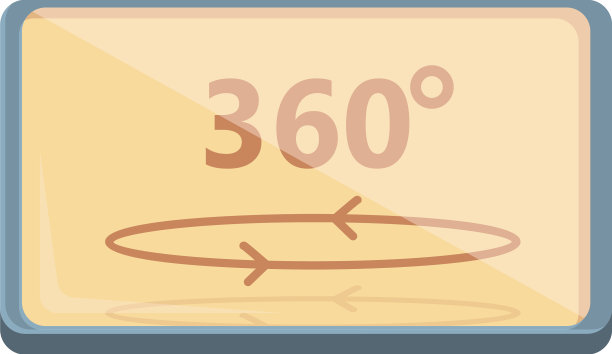 360虚拟旅游图标卡通走画廊图片下载