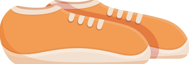 运动鞋图标卡通时装穿图片下载