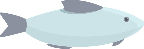 鱼叶黄素图标卡通饮食图片下载