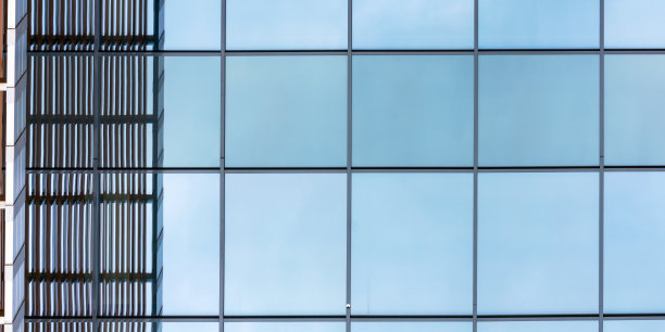 企业建设蓝色全景窗图片下载