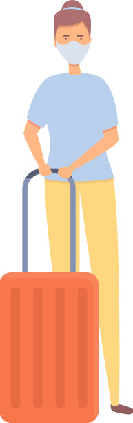 人们面具旅游图标卡通度假图片下载