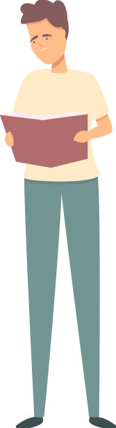 读书减压图标漫画书图片下载