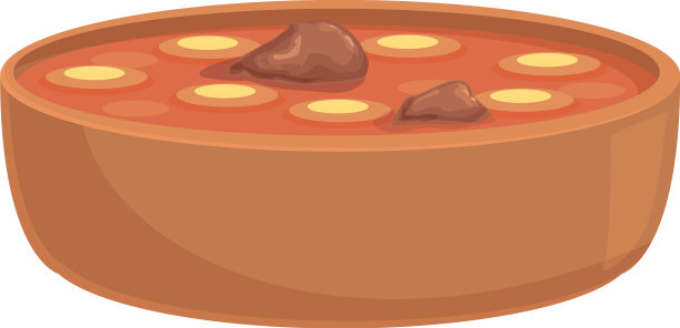 西班牙肉汤图标卡通美食图片下载