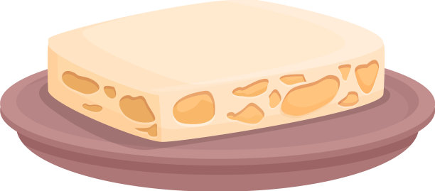 白色坚果奶酪图标卡通餐吧图片下载