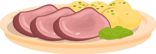 切肉图标卡通澳大利亚食物图片下载