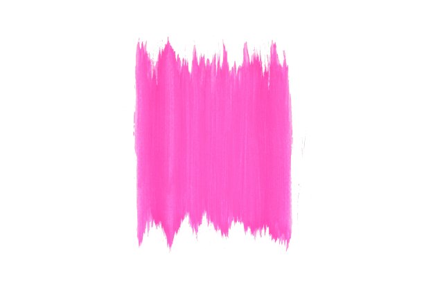 粉色水彩刷或笔画在白色背景上，抽象的颜色图片下载