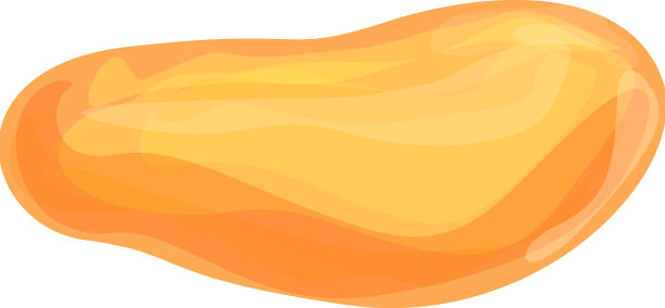 黄金干粮图标卡通水果枣图片下载