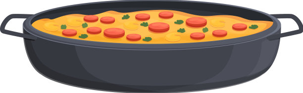 西班牙海鲜饭图标卡通西班牙食物图片下载