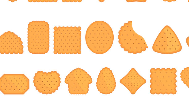 饼干图标设置卡通圆形饼干图片下载