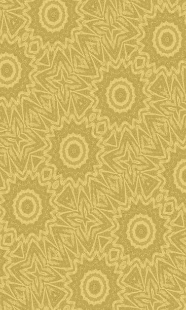 无缝民族图案圆形饰品。股票插图图片下载