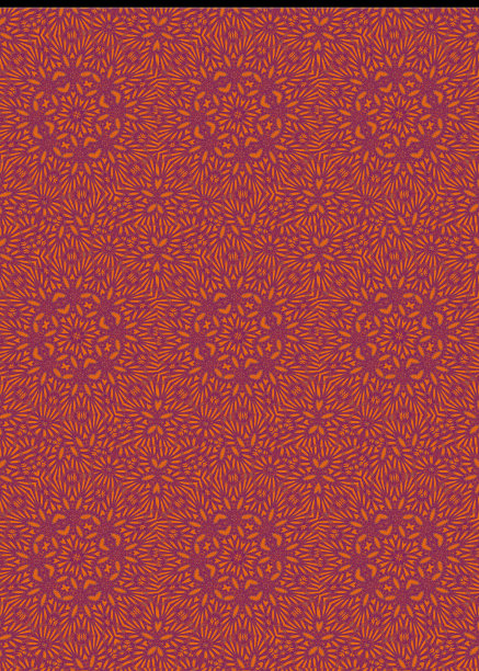 无缝民族图案圆形饰品。股票插图图片下载