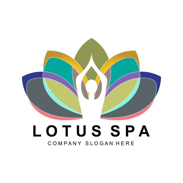 瑜伽设计，运动图标插图健身和身心集中图片下载