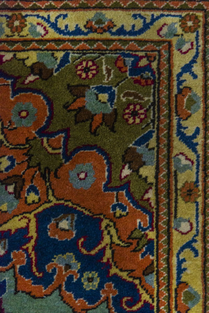 旧土耳其地毯面料纹理和图案适合背景图像图片下载