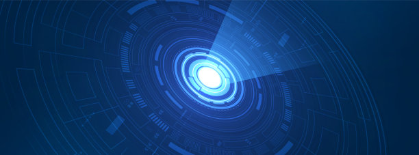 摘要重叠圈数字背景图片下载