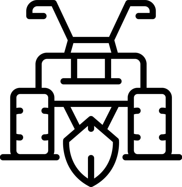 耕田设备图标轮廓农场图片下载