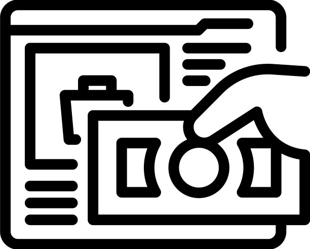 网站收入图标概述财务工作图片下载