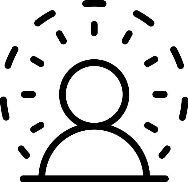 心灵治疗图标轮廓平衡能量图片下载