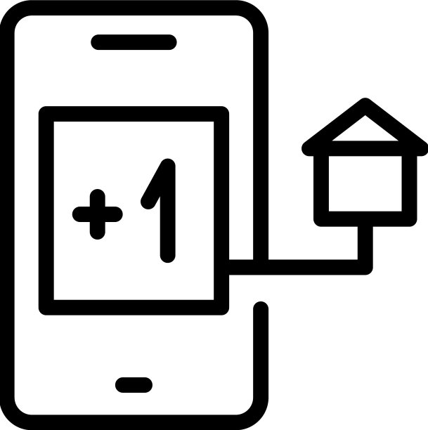 网上房屋投标图标轮廓城市停留图片下载