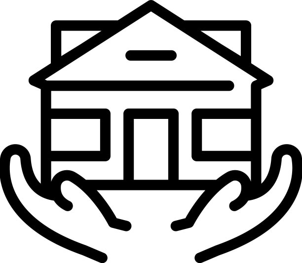 保护房子图标轮廓民宿图片下载