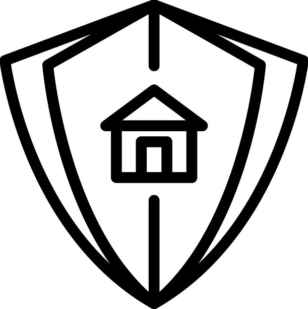 房屋保护图标轮廓家人图片下载