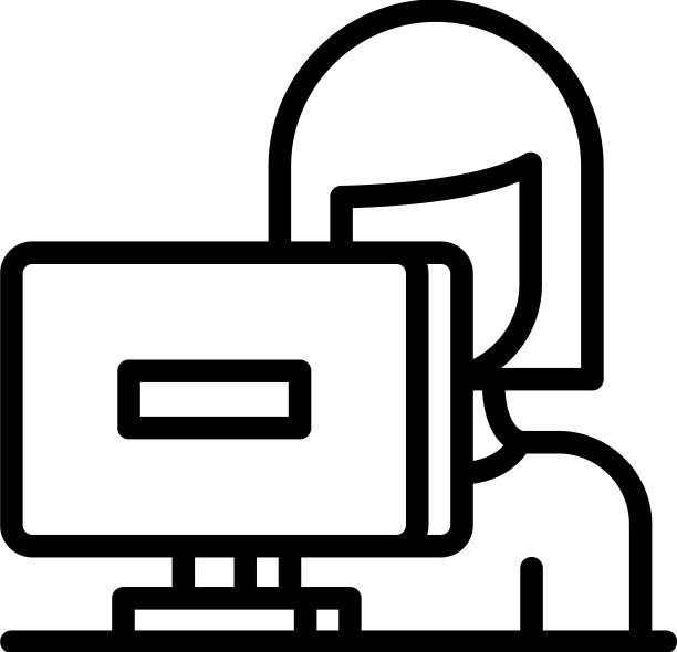 保持联系图标大纲家庭工作图片下载