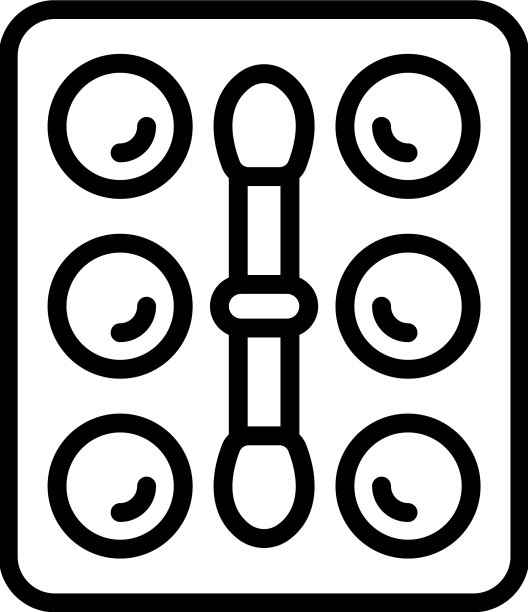 轮廓化妆图标轮廓化妆刷图片下载