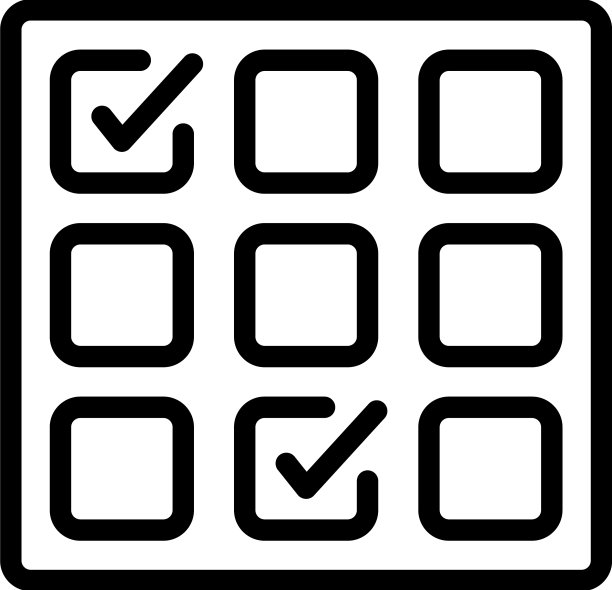 核准测验图标大纲字教育图片下载