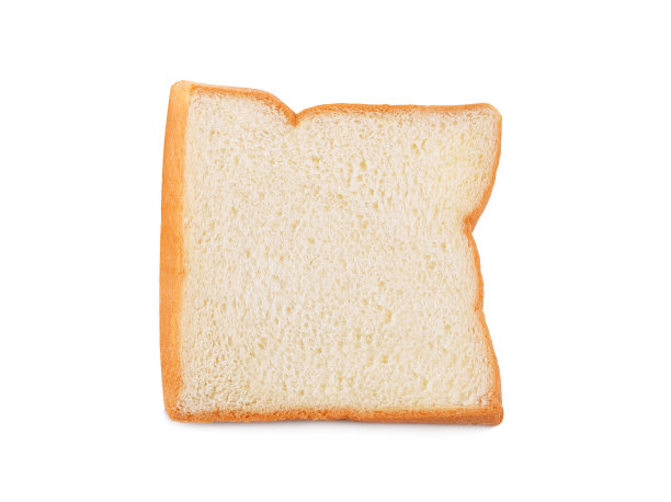 切片面包孤立在白色图片下载