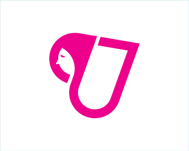 戴着希贾布的女性形象，是母爱的心形象征图片下载