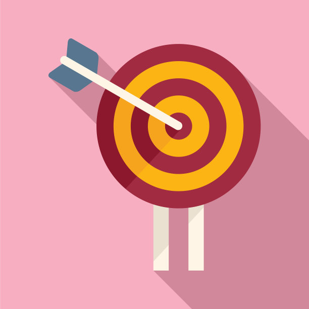 焦点拱目标图标平工作组图片下载