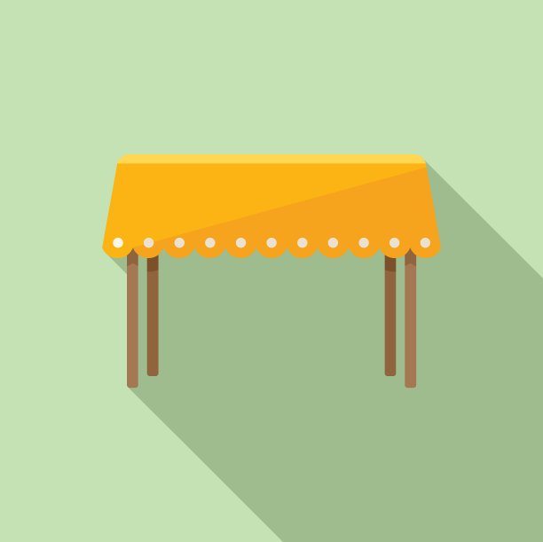 桌面图标平坦的木制书桌图片下载