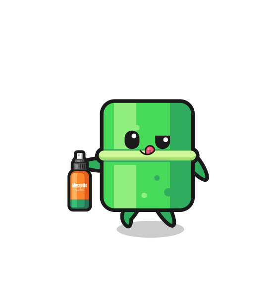 可爱的竹制驱蚊器图片下载