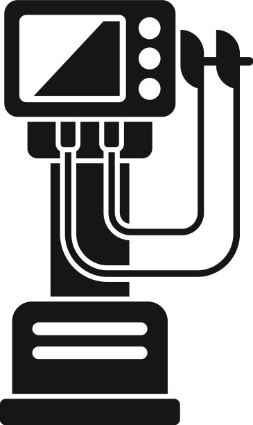 密集呼吸机图标简单图片下载