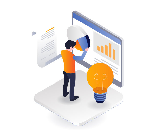 平面等长概念的人把饼状图图片下载