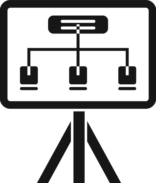 简单的商业解决方案banner图标图片下载