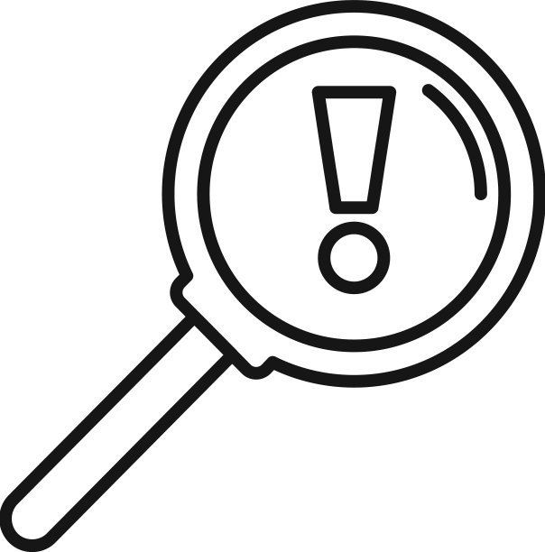 搜索解决方案图标轮廓图片下载