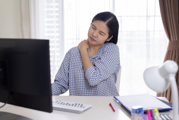 办公室综合症的概念。图片下载