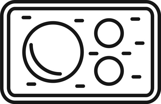 俯视图面团图标轮廓面粉面包图片下载