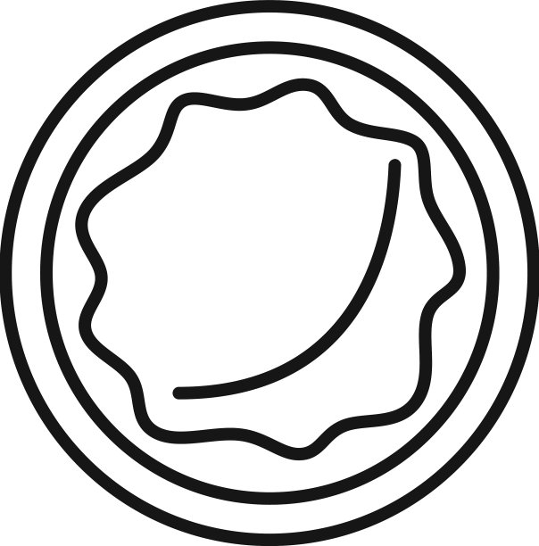 面团烘焙图标轮廓小麦蛋糕图片下载