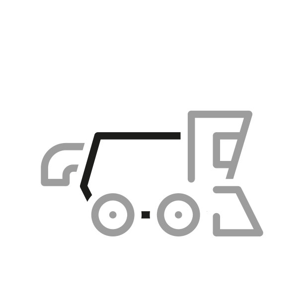 简单的运输相关矢量线图标。简单的运输相关矢量线图标。包含农业机械等图标。矢量插图。图片下载