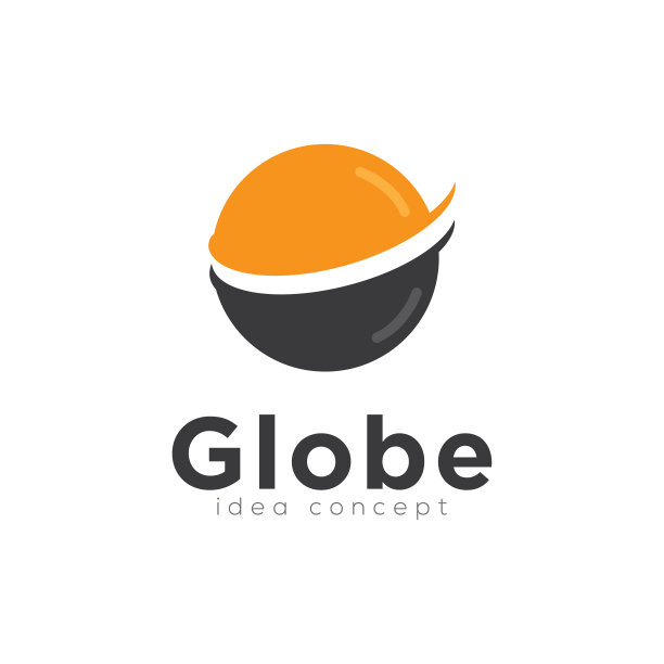 全球世界标志设计矢量图片下载