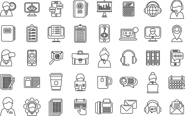 个人助理图标设置大纲语音图片下载